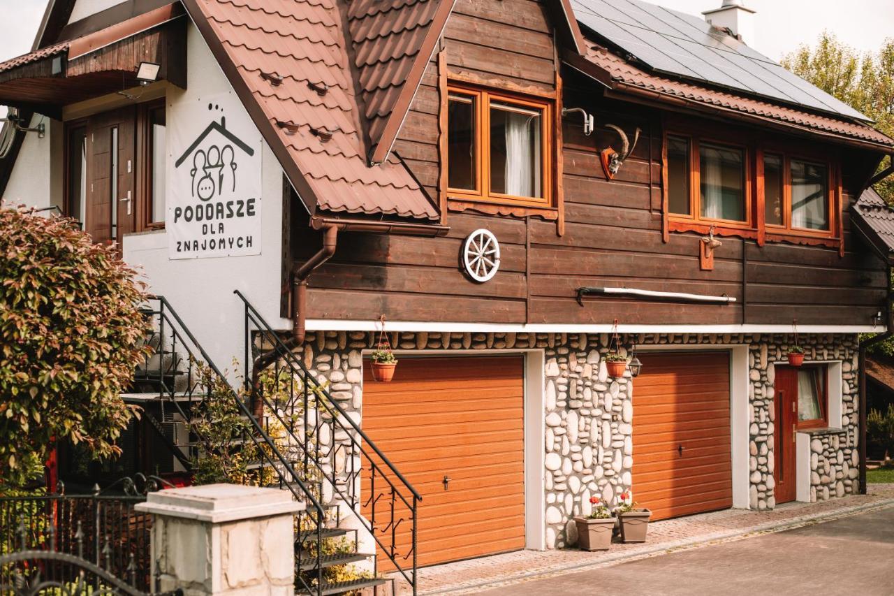 Poddasze Dla Znajomych - Apartament Z Goraca Balia Nad Jeziorem Czorsztynskim - Okolica Czorsztyn, Szczawnica, Velo Czorsztyn, Kroscienko, Zakopane, Gorce, Pieniny, Tatry Kluszkowce Eksteriør bilde